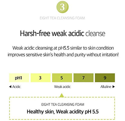 Eight Tea Cleansing Foam