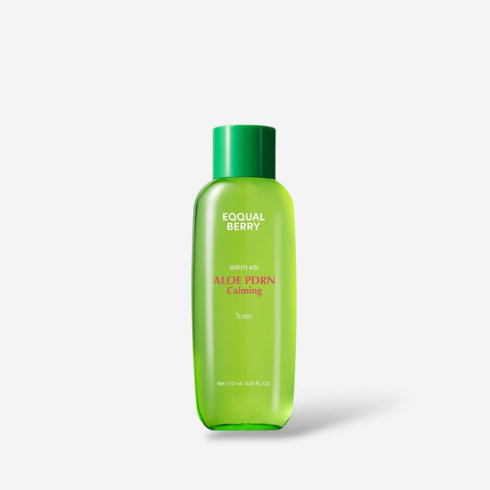 Eqqualberry Aloe PDRN Calming Toner 150ml تونر إيكوالبيري ألو بي دي آر إن المهدئ - Princess Cosmetics Qatar