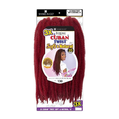 Equal Cuban Twist Soft & Natural 16"