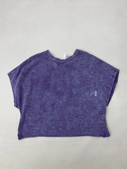 Erge Crossback Top-Purple