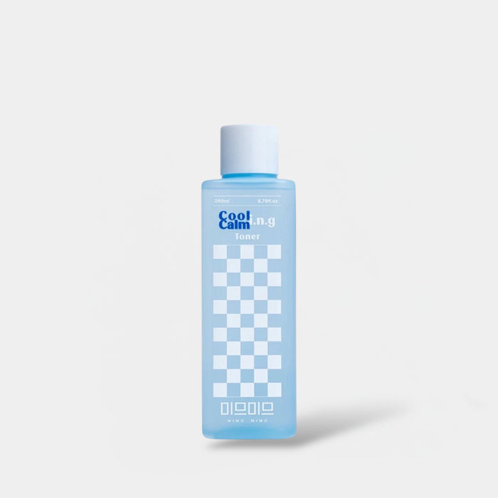 (EXPIRY: 11/2026) Mimu Mimu Cooling Calming i.n.g Toner 260ml مينو ميمو تبريد مهدئ i.n.g تونر