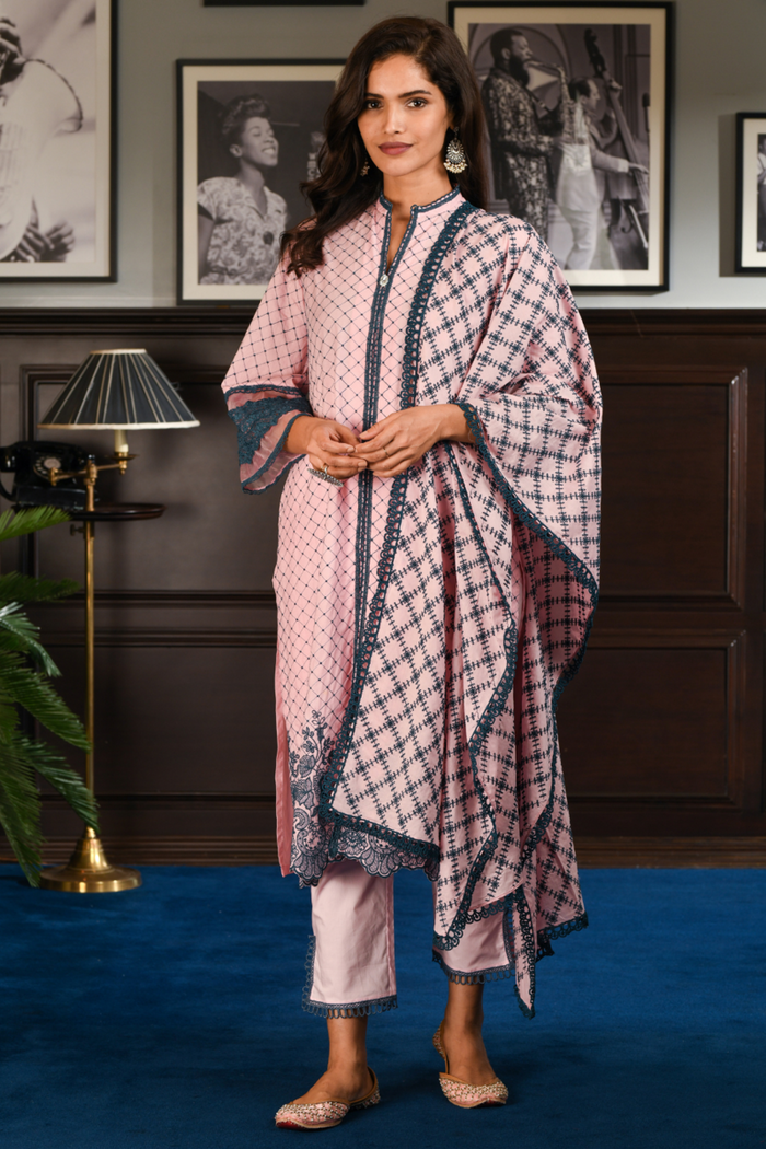 Fane Pink Dupatta