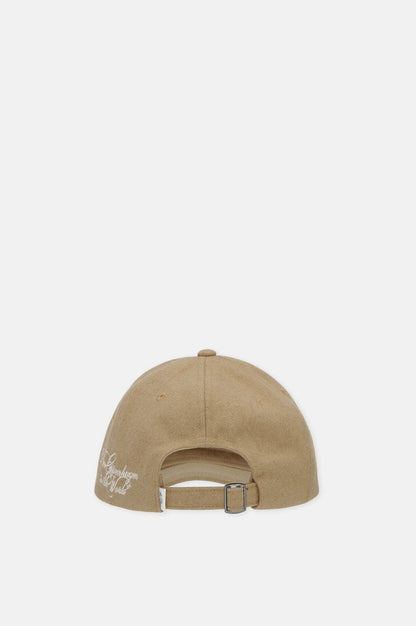 Felt Logo Dad Cap Irish Cream