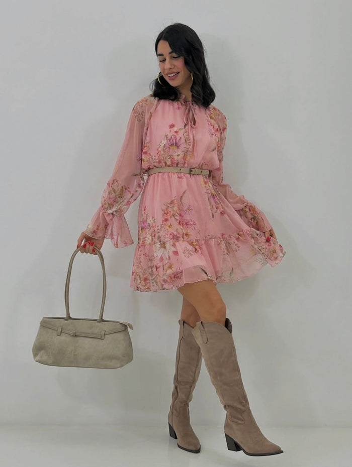 Floral Georgette Dress