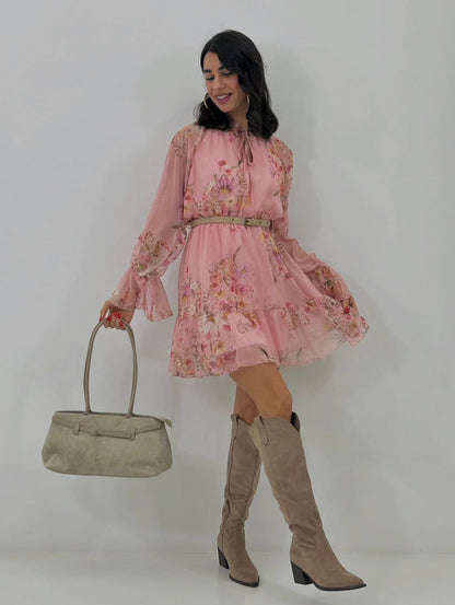 Floral Georgette Dress