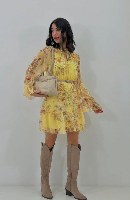 Floral Georgette Dress