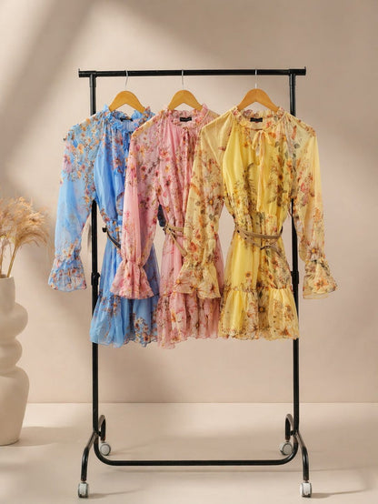 Floral Georgette Dress