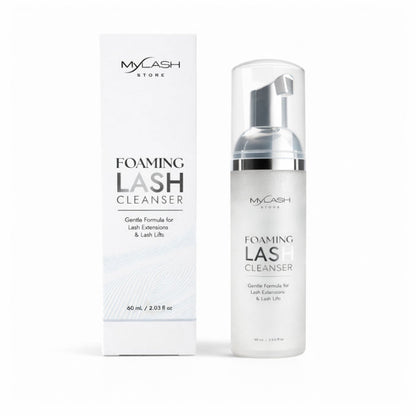 My Lash Store Foaming Lash Cleanser with box