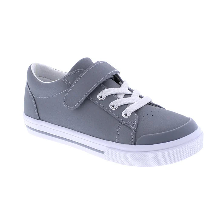 Footmates Reese Gray Leather