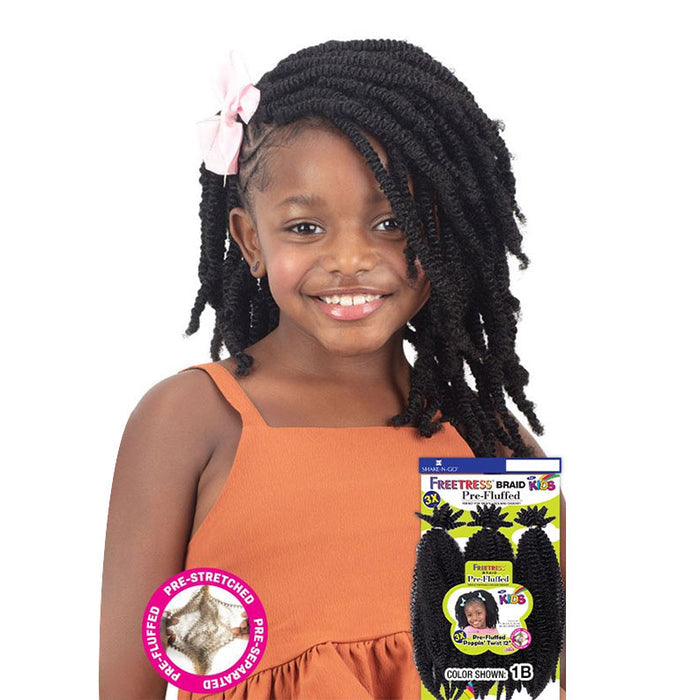 Freetress Kids Pre Fluffed Poppin' Twist 12" 3x