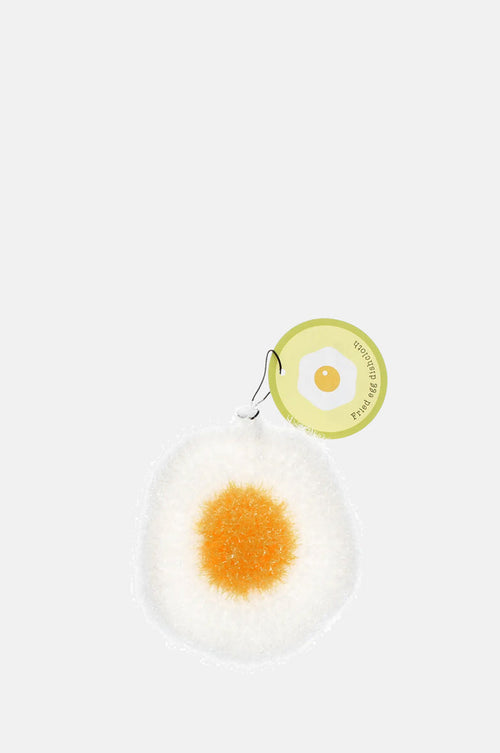 Rex Fried Egg Non Scratch Scurbber Dishcloth.