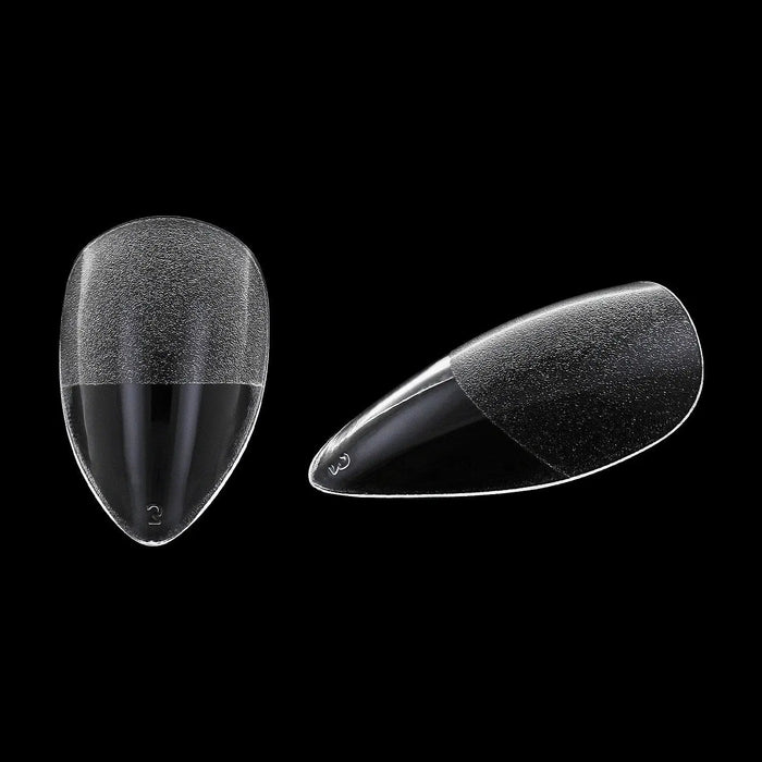 Full Cover Almond - Clear Nail Tips - 360 Tips   Naio Nails