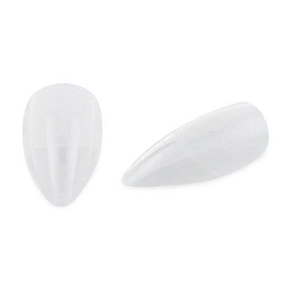Full Cover Almond - Clear Nail Tips - 360 Tips   Naio Nails