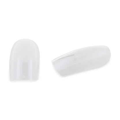 Full Cover Classic Square - Clear Nail Tips - 360 Tips   Naio Nails