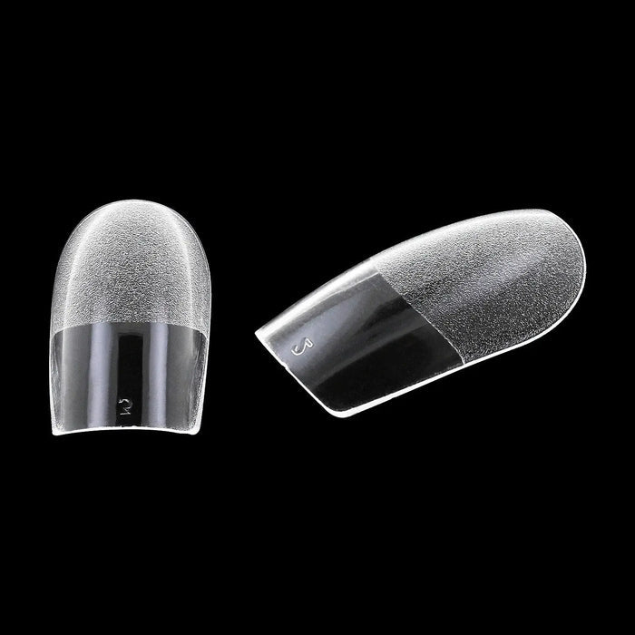 Full Cover Classic Square - Clear Nail Tips - 360 Tips   Naio Nails