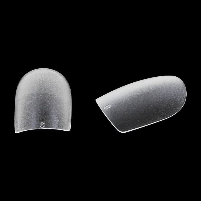 Full Cover Classic Square - Matte Clear Nail Tips - 360 Tips   Naio Nails