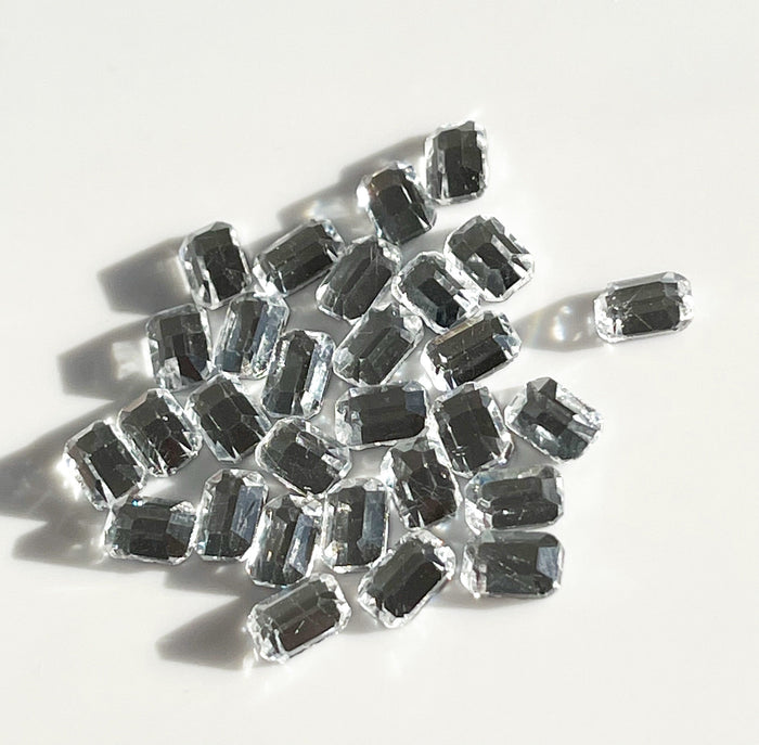 Gems - Flatback - assorted shapes