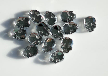 Gems - Flatback - assorted shapes