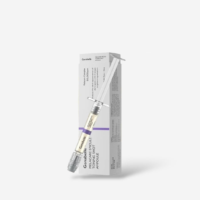 Genabelle Melacare Spicule Toning Shot Ampoule (1ml * 3ea) أمبولات جينابل ميلاكير سبيكول تونينغ شوت - Princess Cosmetics Qatar