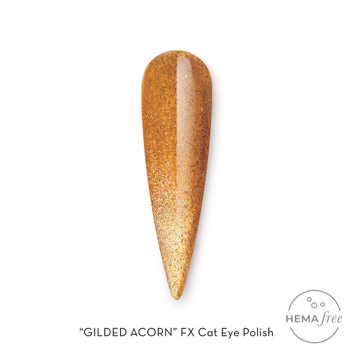 Gilded Acorn | Cat Eye FX Gel Polish | 15ml | Fuzion FX