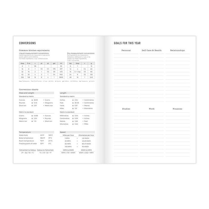 Letts A5 Planners Timeless Layout #color_gingham-coral