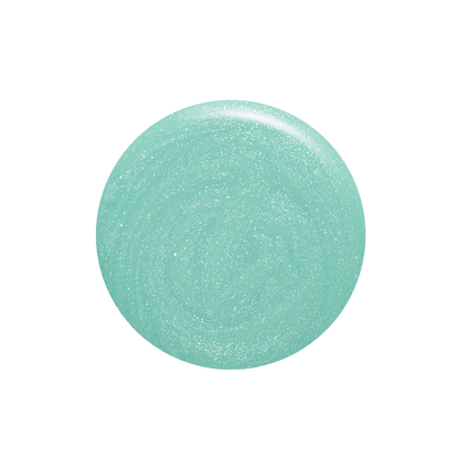 Glitter Me Green teal shimmer nail polish color swatch