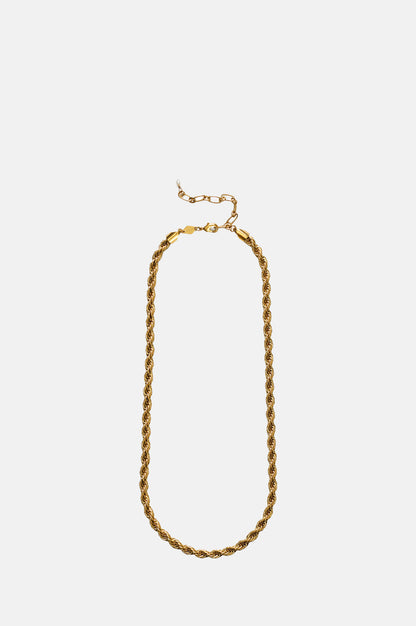Anni Lu Golden Rope Necklace.