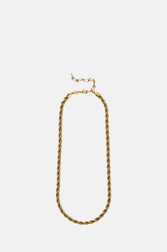 Anni Lu Golden Rope Necklace.