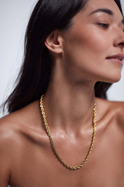 Golden Rope Necklace