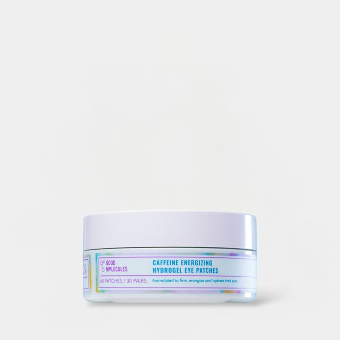 Good Molecules Caffeine Energizing Hydrogel Eye Patches (60 Patches) باتشات العين الهيدروجيل المنشطة بالكافيين من جود موليكولز - Princess Cosmetics Qatar