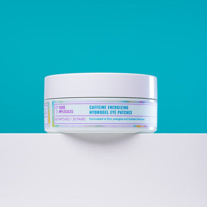 Good Molecules Caffeine Energizing Hydrogel Eye Patches (60 Patches). قُذْ مٱلِقُسْ لصقات هيدروجيل للعين تحتوي على الكافيين (60 رقعة). - Princess Cosmetics Qatar