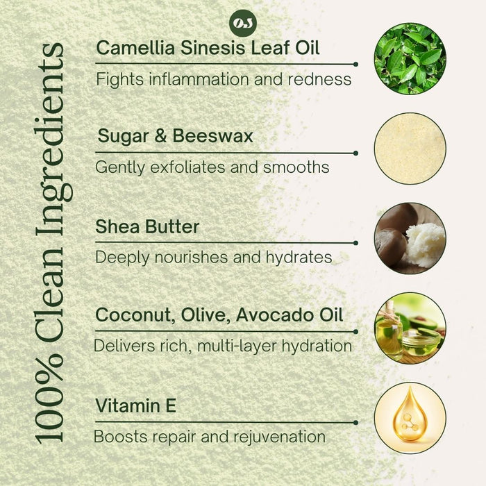 Green Matcha Face Scrub