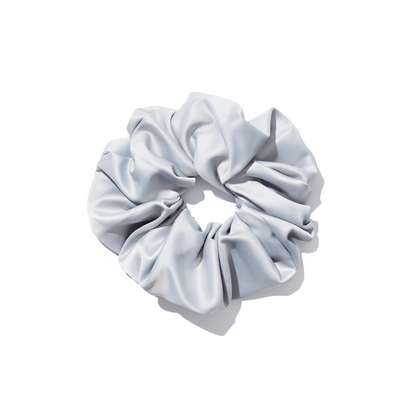 Grey Pillow Scrunchie