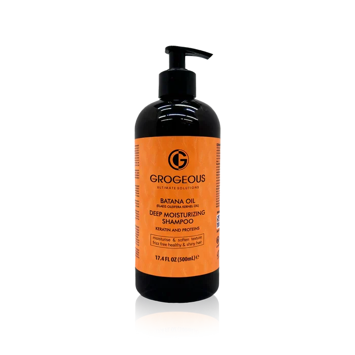 Grogeous Batana Oil Deepmoisturizing Shampoo - Keratin & Protein Care (500ml)
