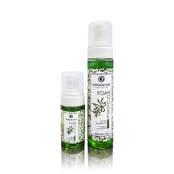 Grogeous Olive Restoration Hair Foam Mousse Deep Repair & Moisture Care