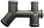 H Shaped Coolant Hose connector for 83.5-85