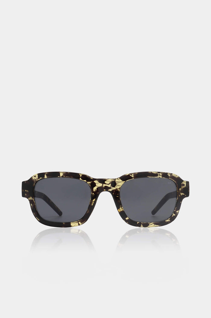 Halo Sunglasses Black/Yellow Tortoise