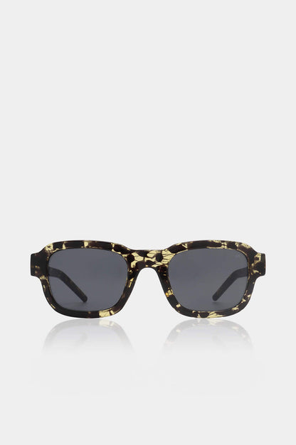Halo Sunglasses Black/Yellow Tortoise