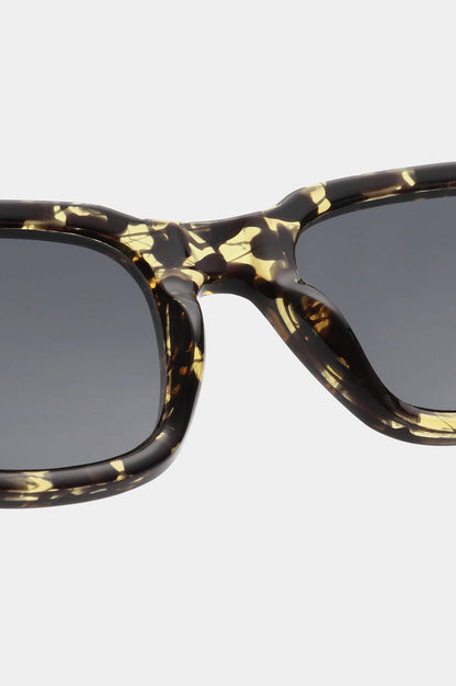 Halo Sunglasses Black/Yellow Tortoise