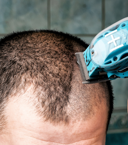 Hot & Hotter Professional Rechargeable Clippers Blue Frost