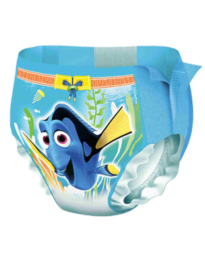 Huggies Little Swimmers swim nappies with Finding Nemo Dory design