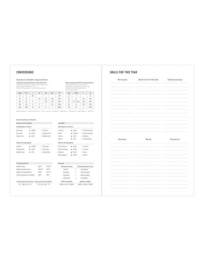 Letts of London Inspire A5 Week to View Planner 2026 - Multilanguage Navy 26-082484 #color_navy
