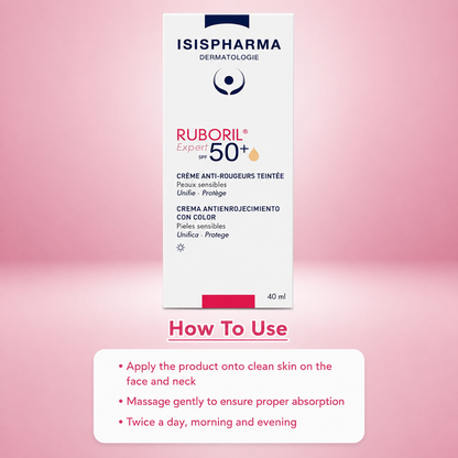Isispharma Ruboril Expert Tinted Anti-Redness Cream SPF 50+