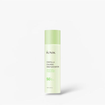 Iunik Centella Calming Daily Sun Water 120ml ماء إيونيك سنتيلا المهدئ للاستخدام اليومي تحت أشعة الشمس - Princess Cosmetics Qatar
