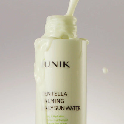 Iunik Centella Calming Daily Sun Water 120ml ماء إيونيك سنتيلا المهدئ للاستخدام اليومي تحت أشعة الشمس - Princess Cosmetics Qatar