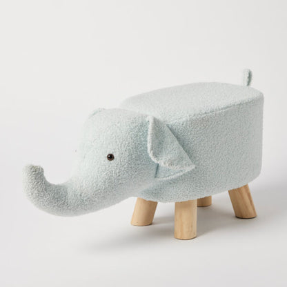 Jiggle & Giggle Elephant Boucle Kids Stool