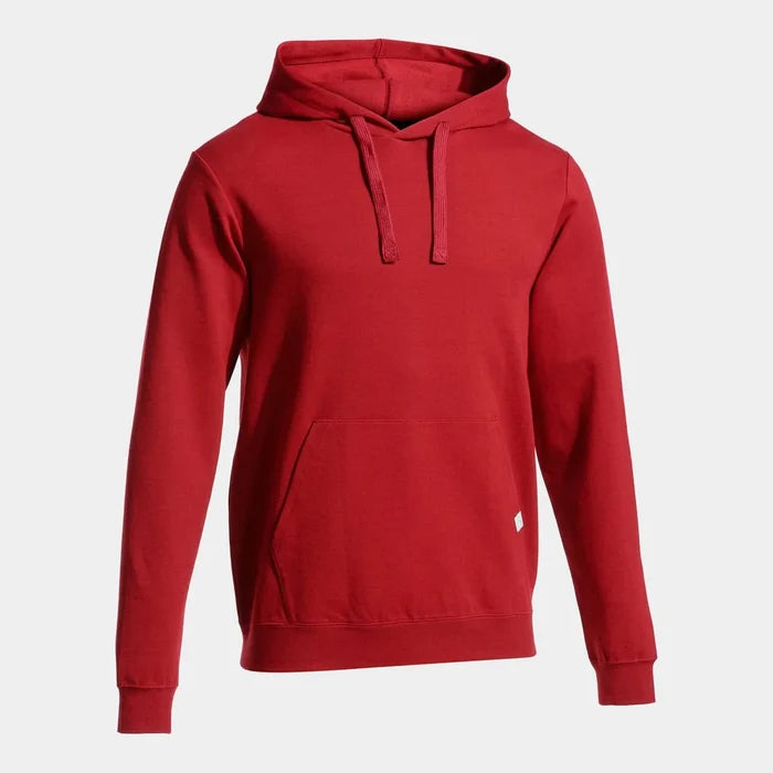 Red Joma boys' combi hooded sweatshirt, featuring a comfortable hood and casual style, perfect for everyday wear.