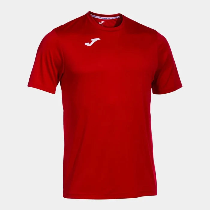 Red Joma boys' Combi T-shirt, casual short-sleeve top for kids with a comfortable fit and classic design.