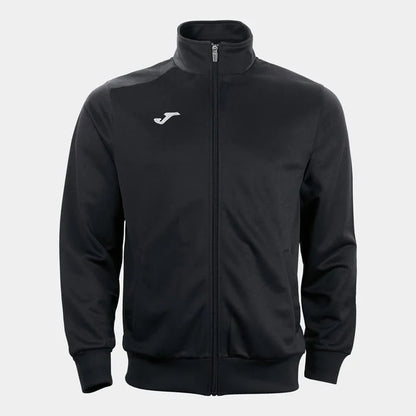 Black Joma Boys Gala Jacket from the Jackets & Hoodies collection, featuring a lightweight design and sporty style.
