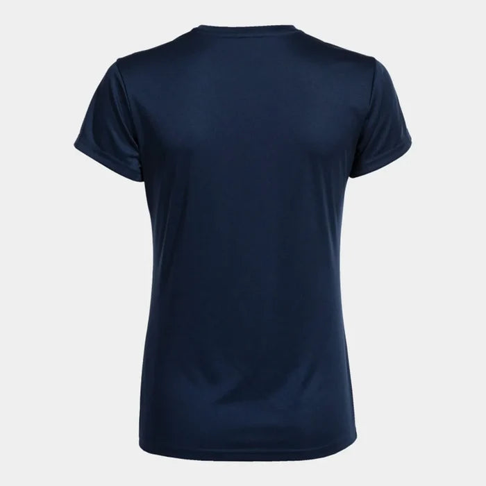 Joma girls' dark navy Combi T-shirt, casual short-sleeve top made of soft fabric, perfect for everyday wear.
